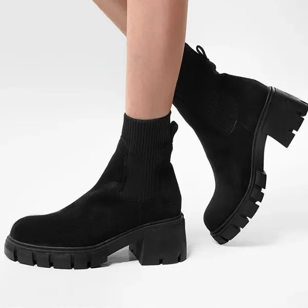 Modern and comfortable sock boots for a trendy style 