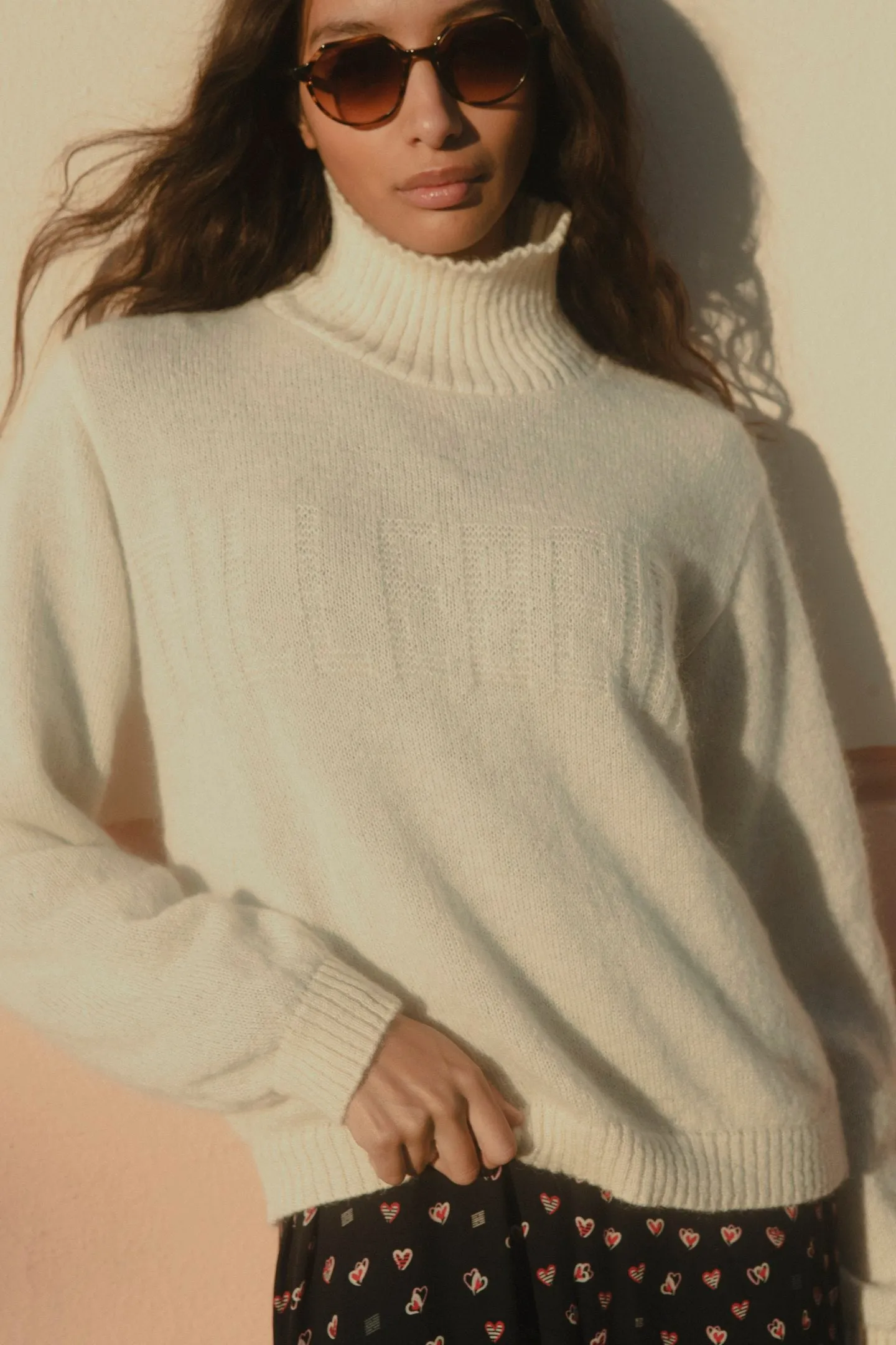 MOHAIR TURTLENECK SWEATER