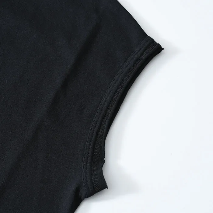 N21 numero ventuno  |Crew Neck Sleeveless Cotton Logo Tanks & Camisoles