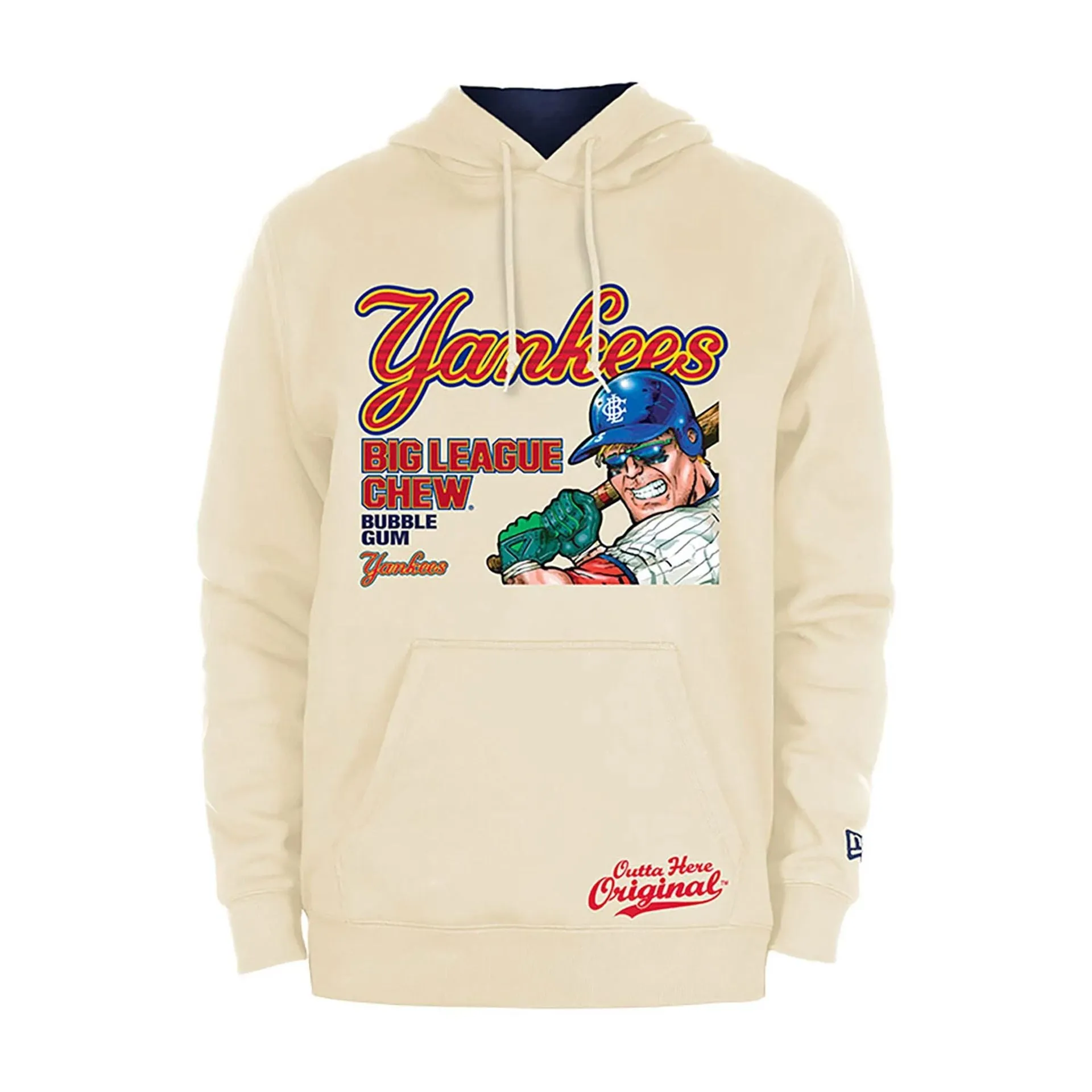 New York Yankees MLB Big League Chew White Pullover Hoodie