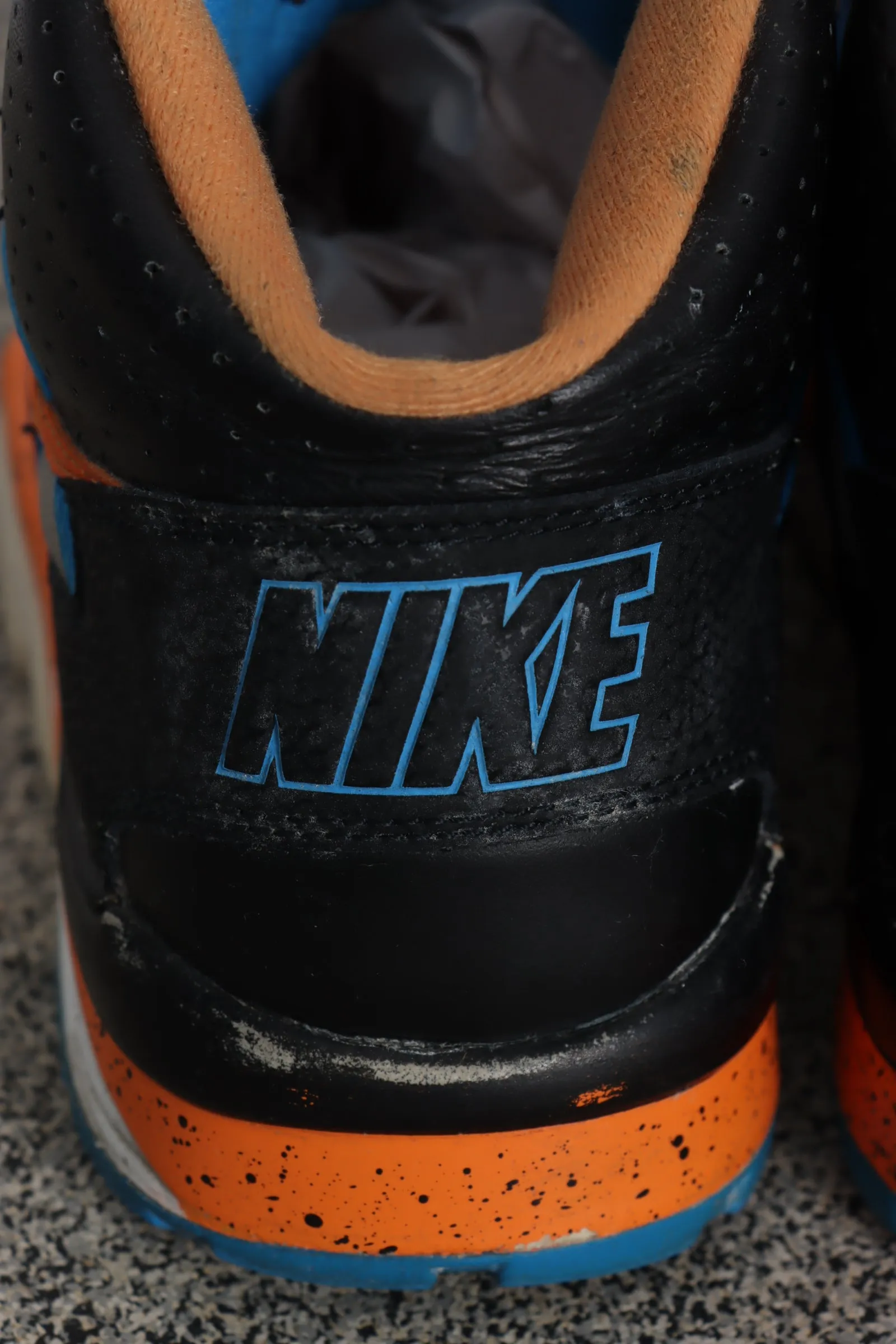 Nike Air Trainer SC High Black Blue Orange Sneaker (9.5)