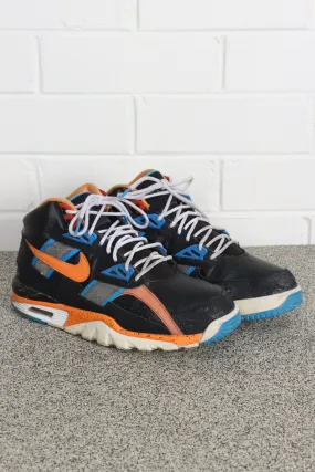 Nike Air Trainer SC High Black Blue Orange Sneaker (9.5)