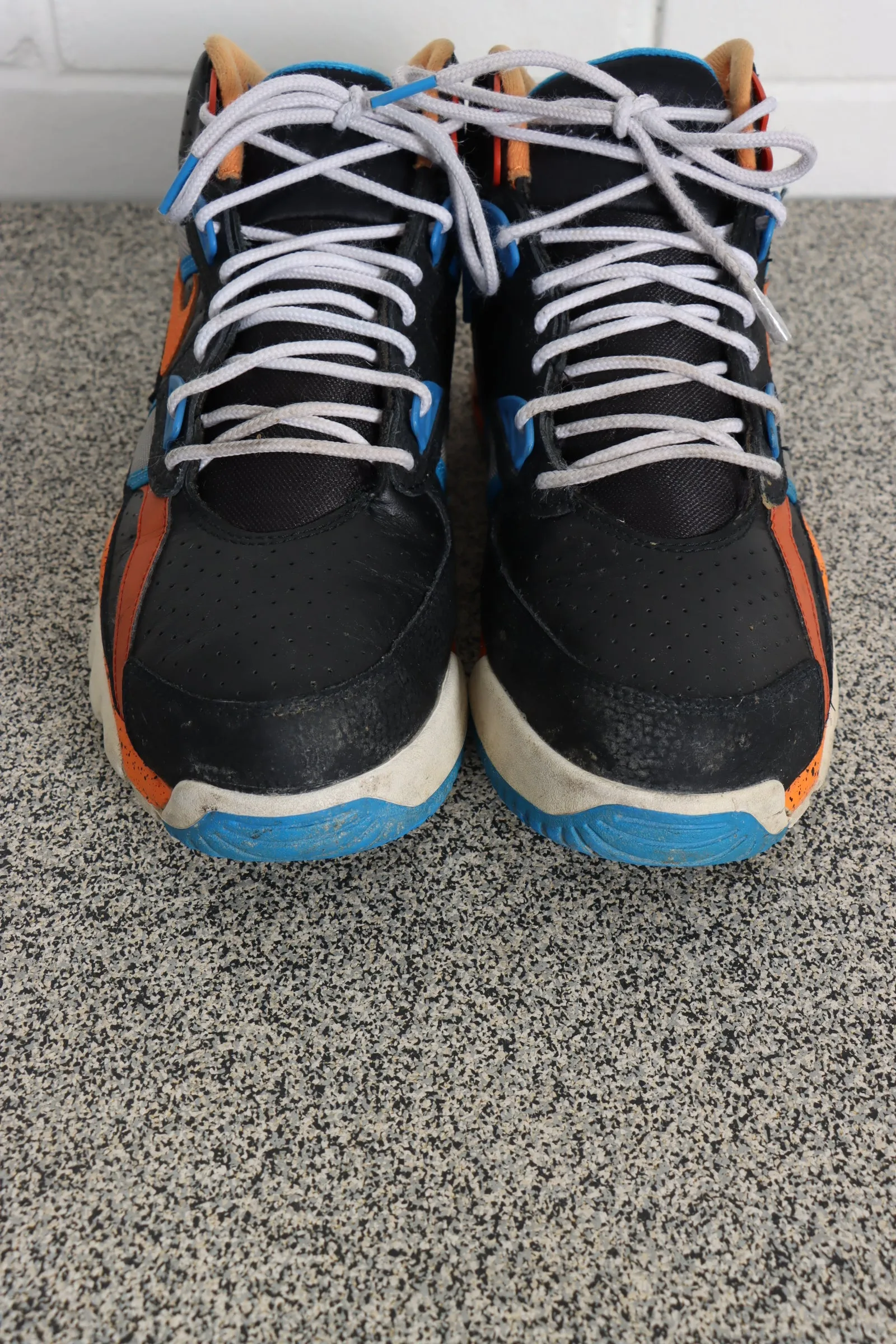 Nike Air Trainer SC High Black Blue Orange Sneaker (9.5)