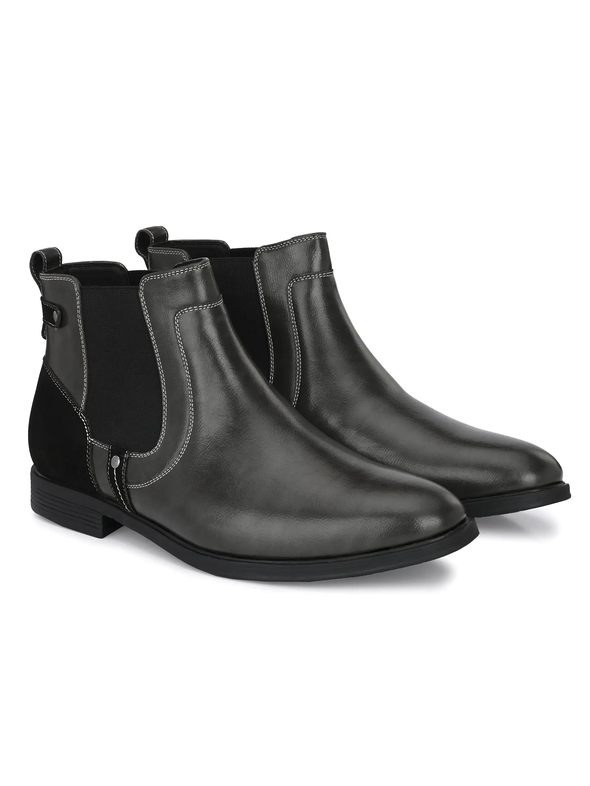 Pascal Black Ankle Boots