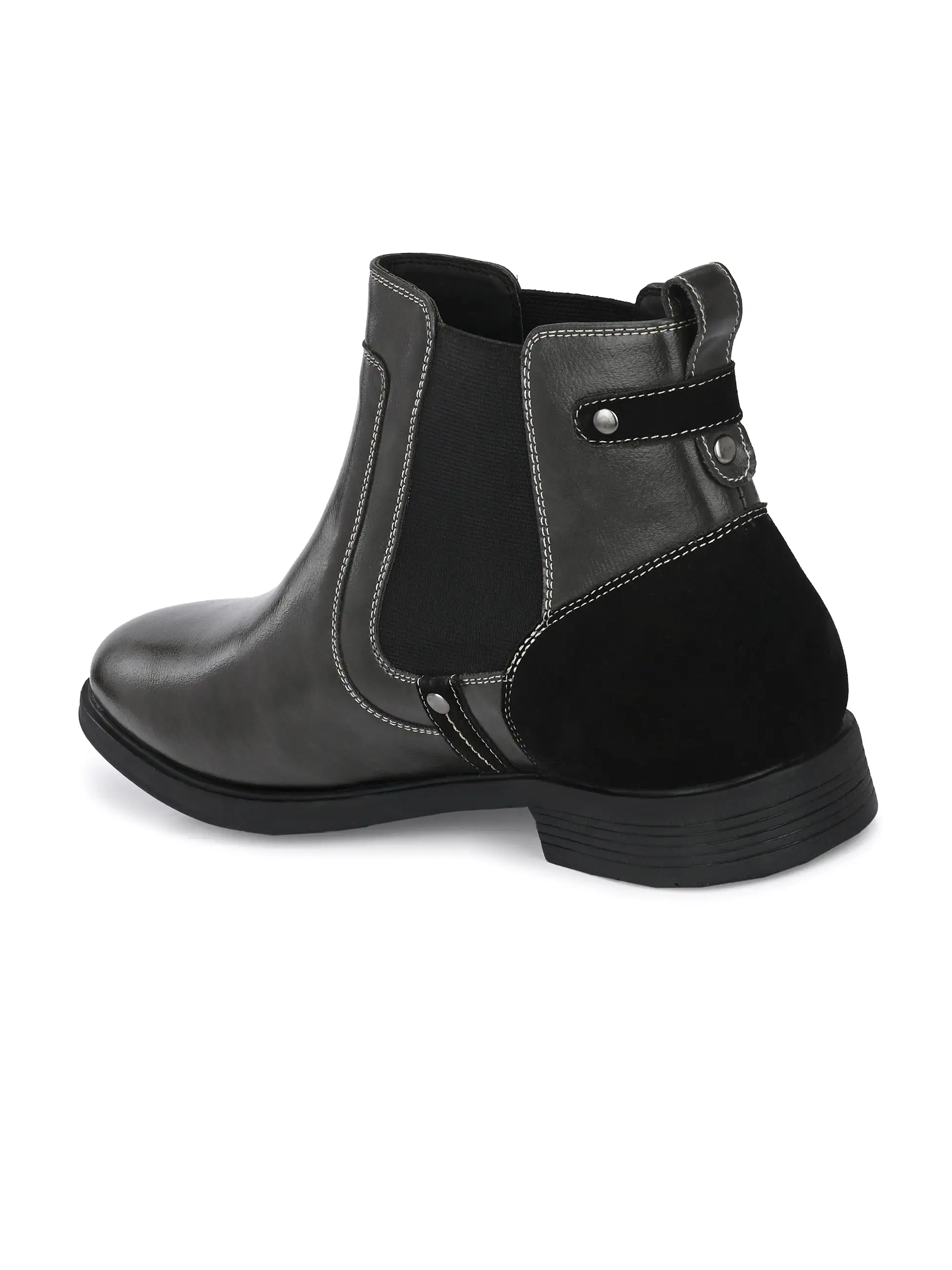 Pascal Black Ankle Boots