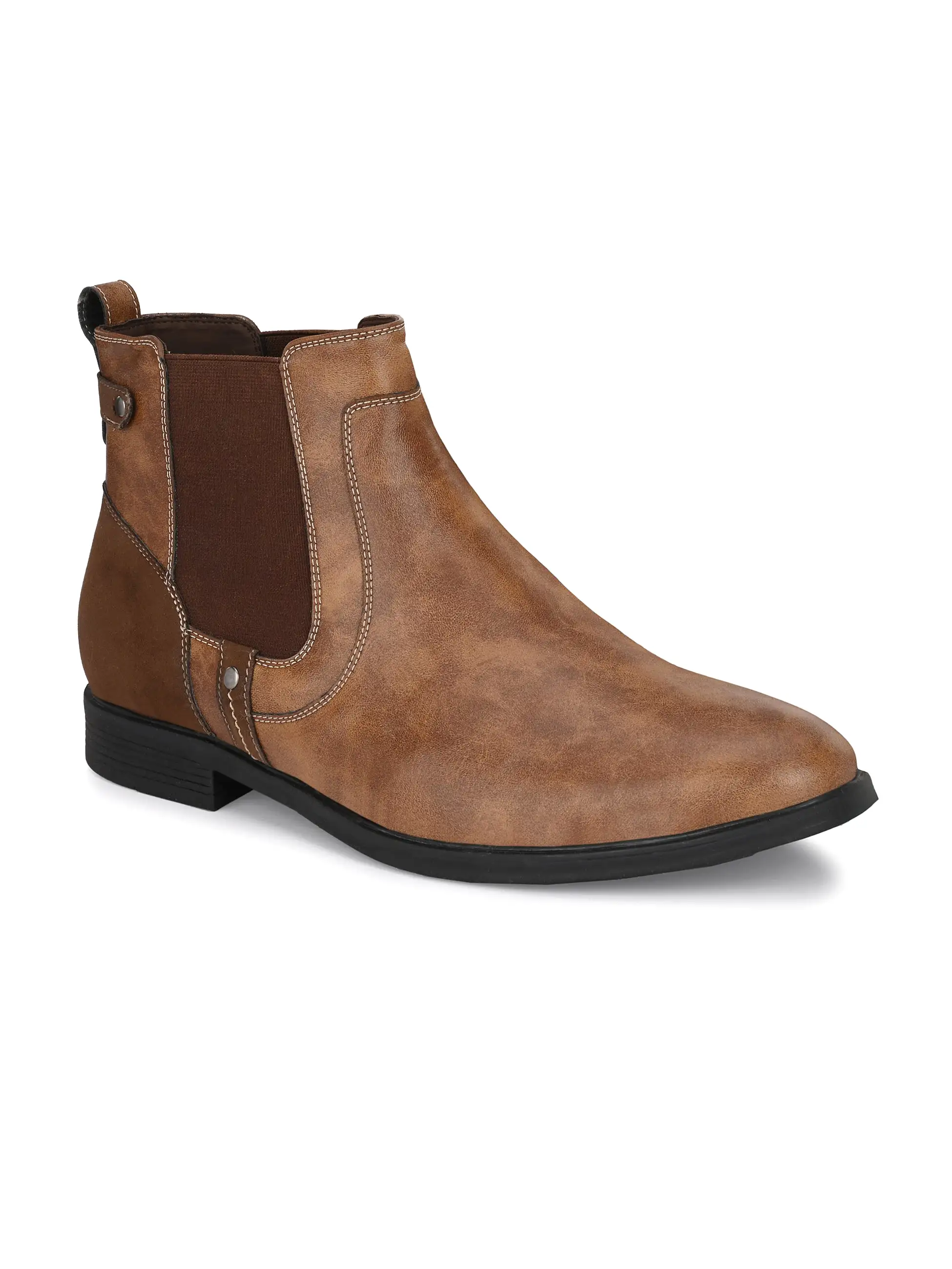 Pascal Brown Ankle Boots