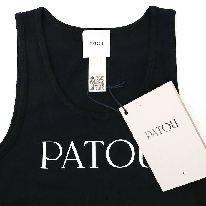 PATOU  |Crew Neck Street Style Cotton Logo Tanks & Camisoles