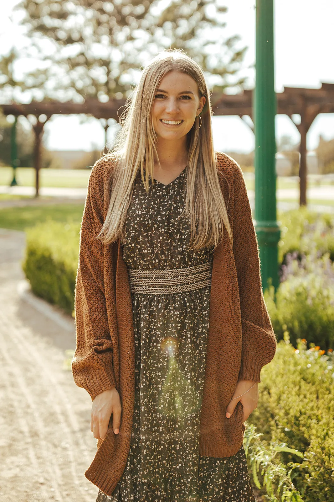 Patricia Knit Cardigan Brown