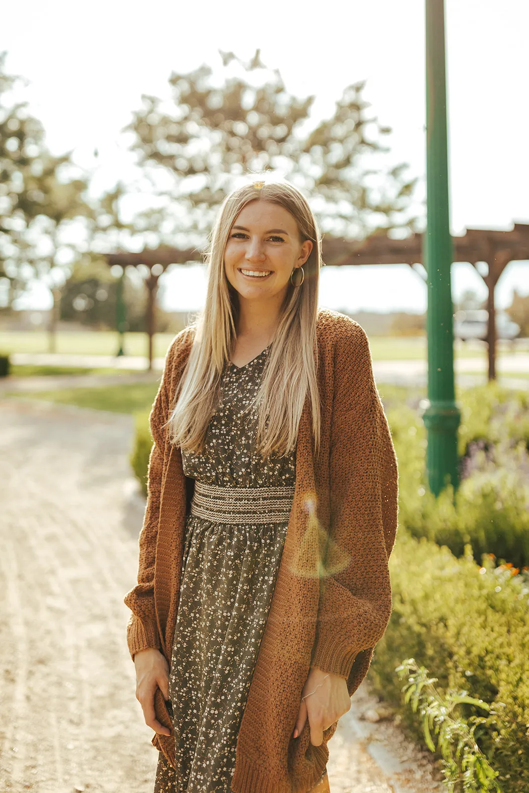 Patricia Knit Cardigan Brown