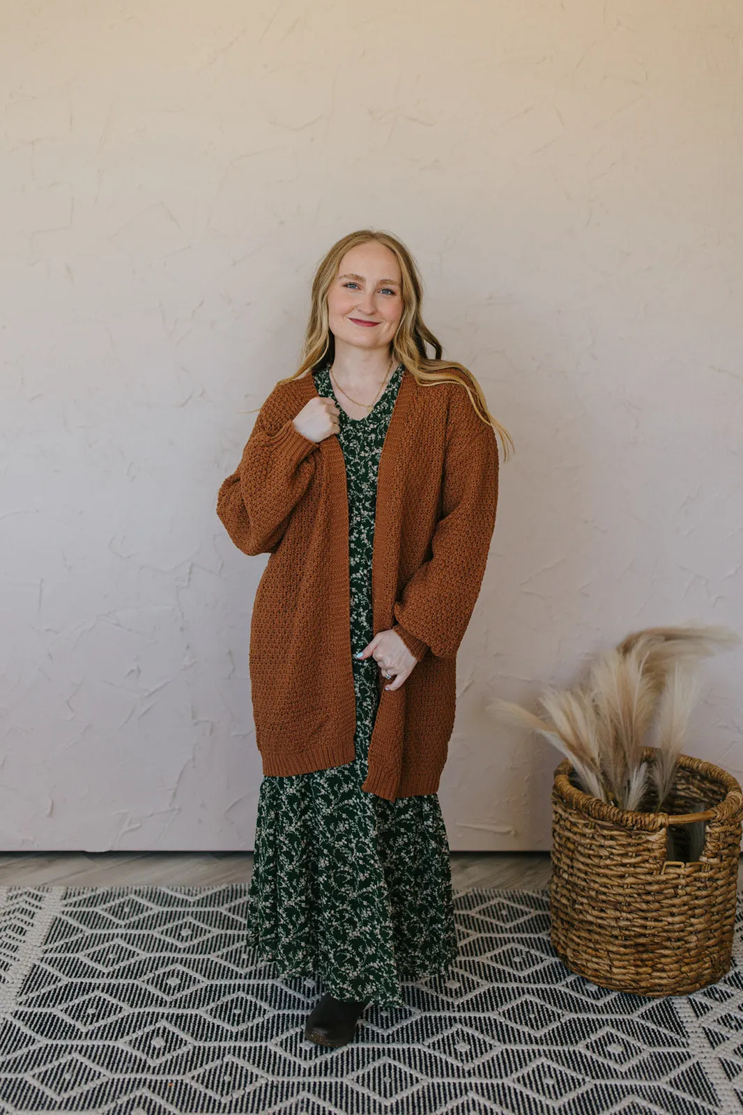 Patricia Knit Cardigan Brown