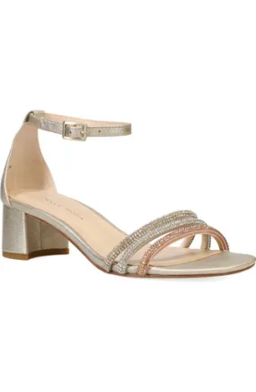 Pelle Moda Waite Heel- Metallic Combo