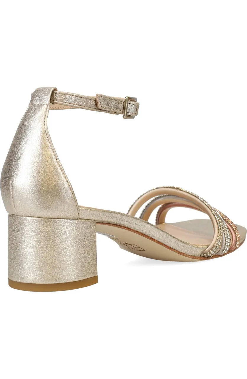 Pelle Moda Waite Heel- Metallic Combo