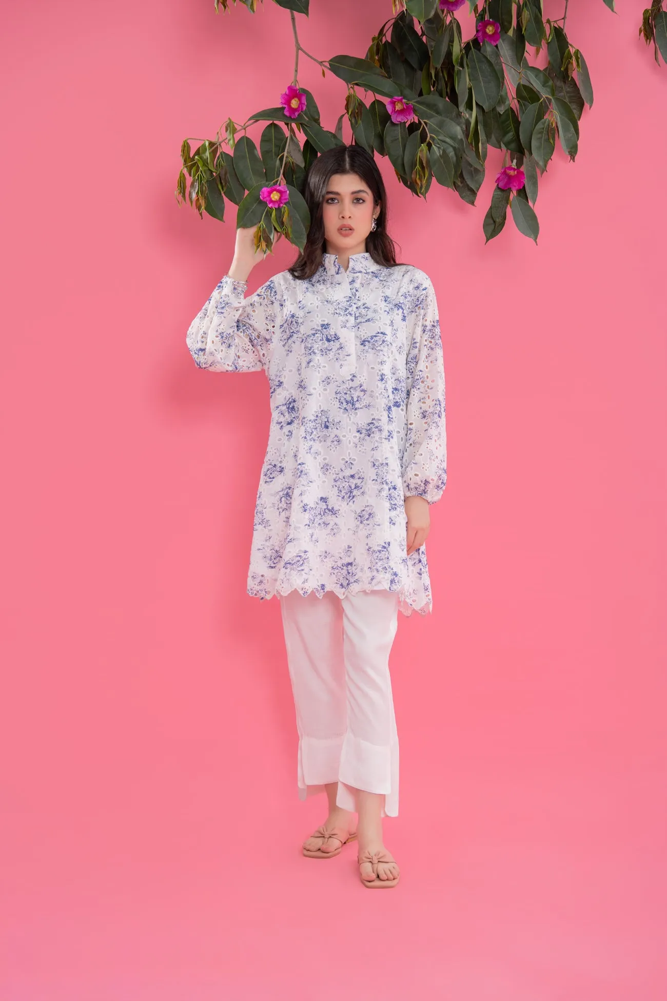 PRINT ON KARI BAGGY FIT KURTA