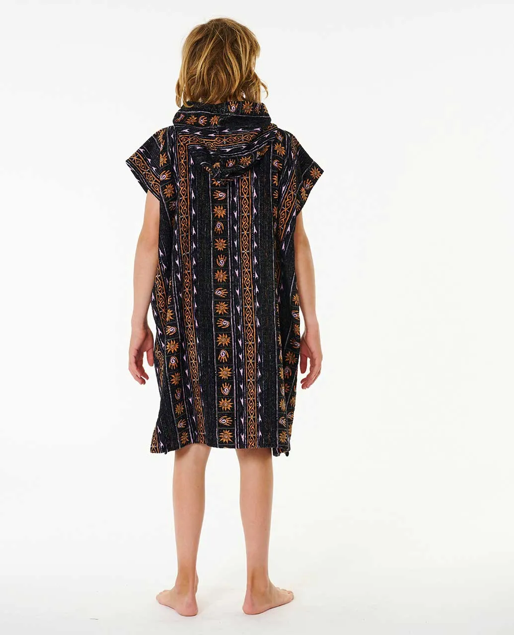 Printed hooded Poncho Boy