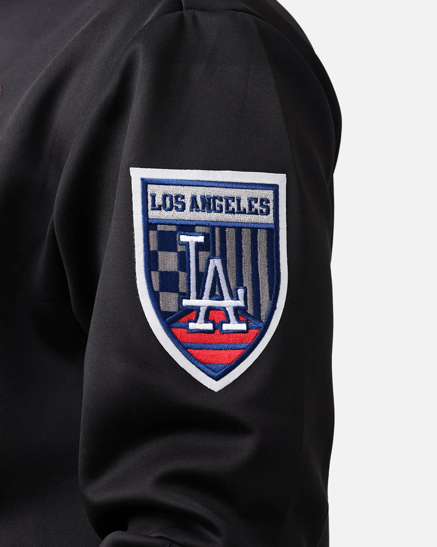 Pro Standard Los Angeles Dodgers Fast Lane Track Jacket Black