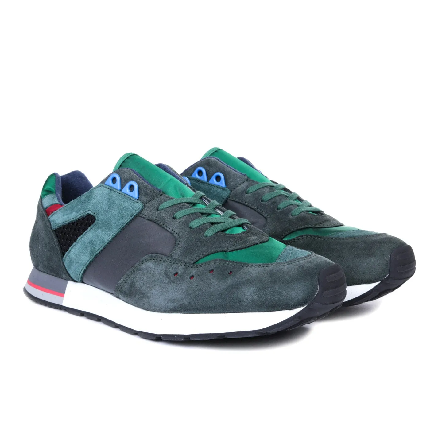 REPRODUCTION OF FOUND FRENCH MILITARY TRAINER CHARCOAL / GREEN