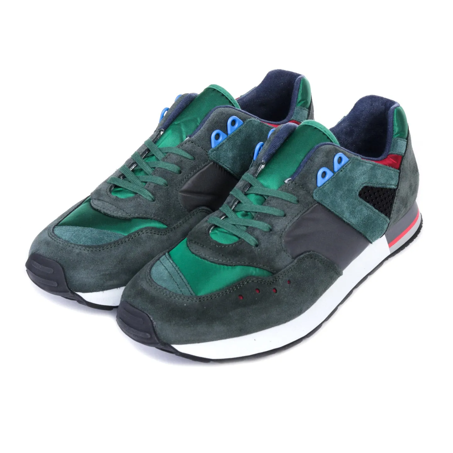 REPRODUCTION OF FOUND FRENCH MILITARY TRAINER CHARCOAL / GREEN