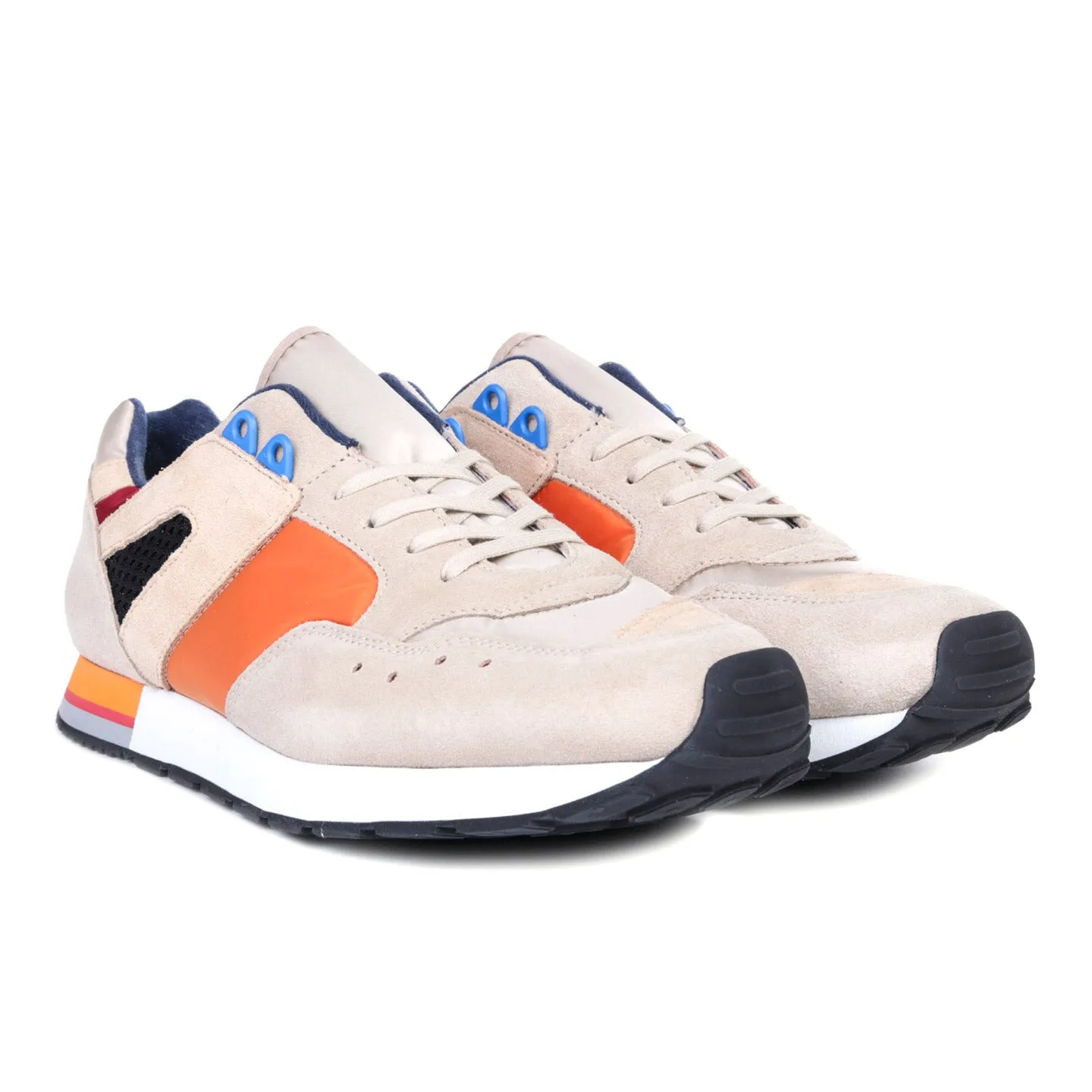 REPRODUCTION OF FOUND FRENCH MILITARY TRAINER ORANGE / BEIGE