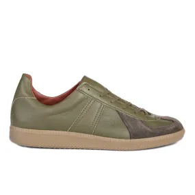 REPRODUCTION OF FOUND GERMAN MILITARY TRAINER KHAKI