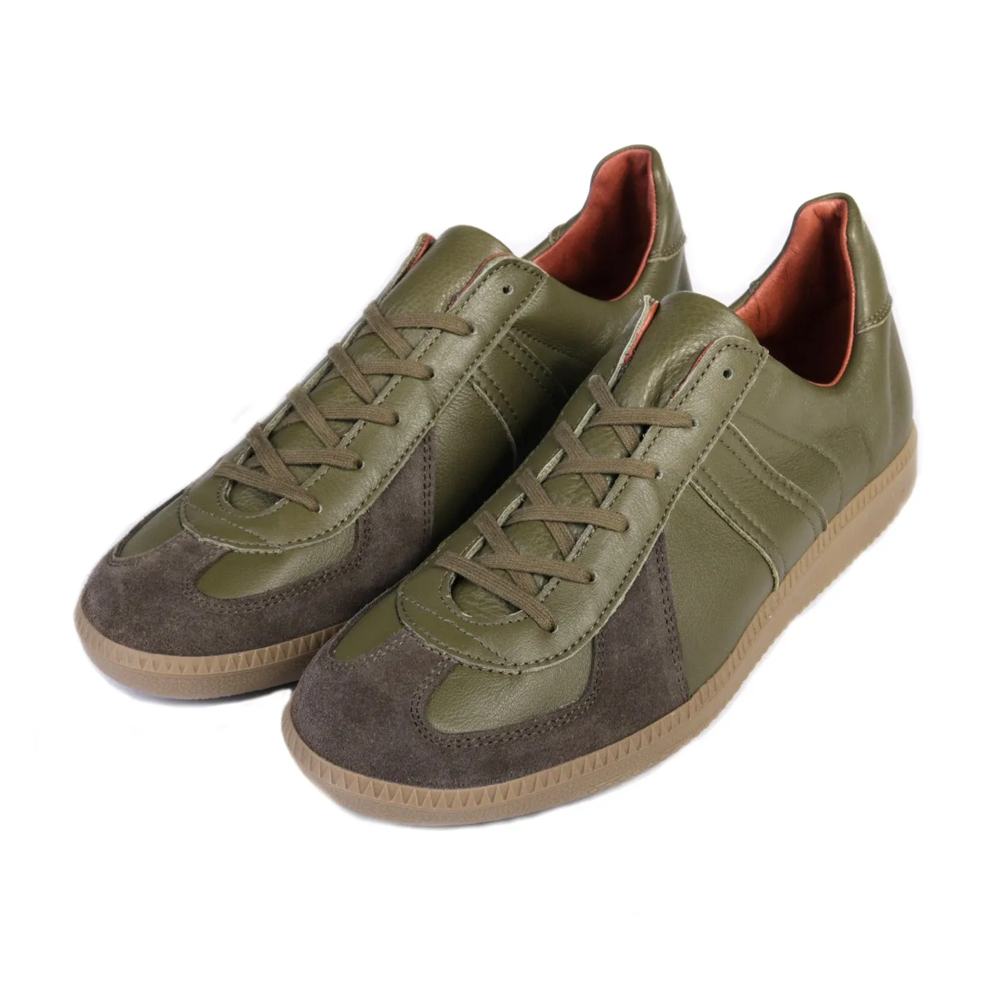 REPRODUCTION OF FOUND GERMAN MILITARY TRAINER KHAKI