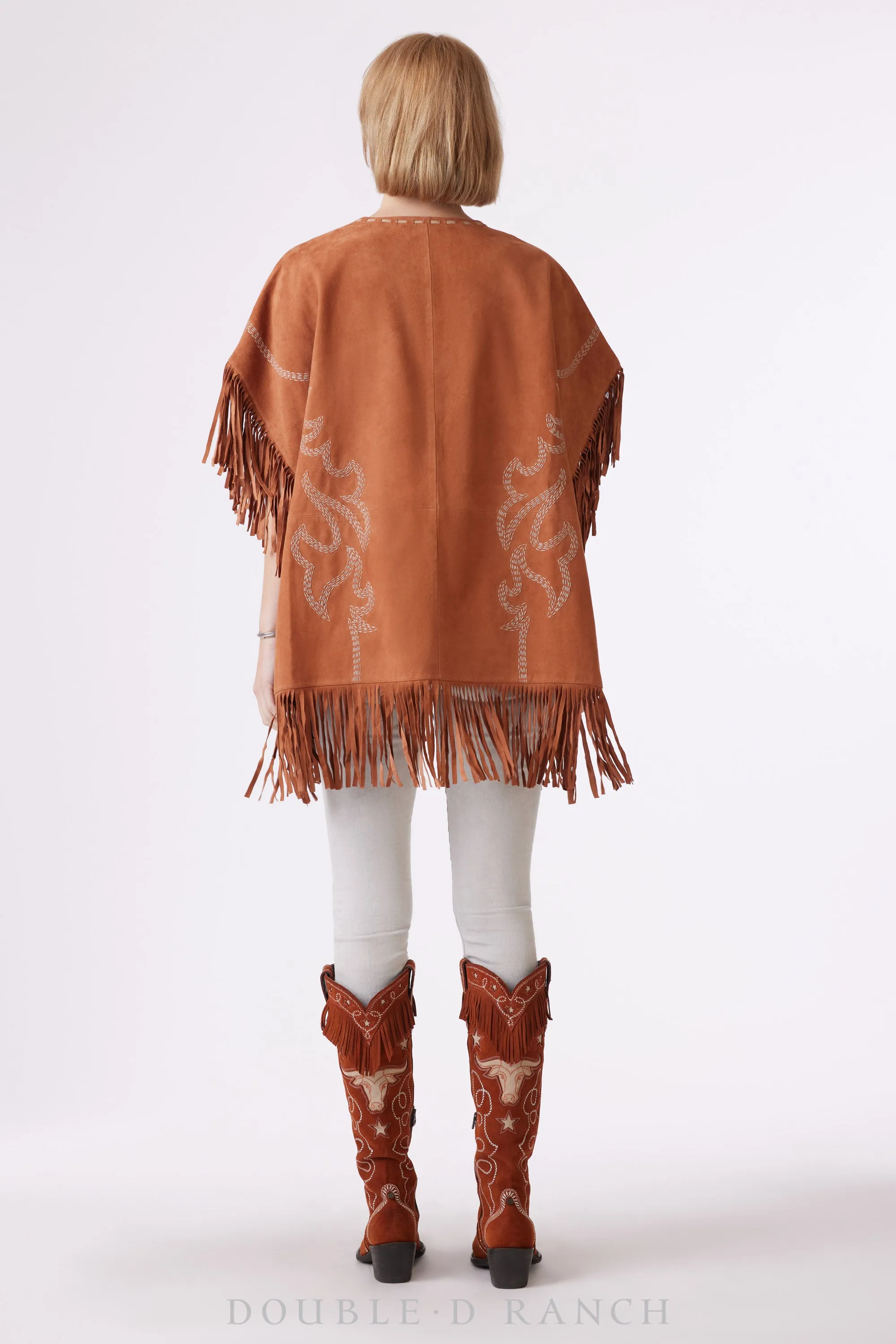 Rope & Ride Poncho Top