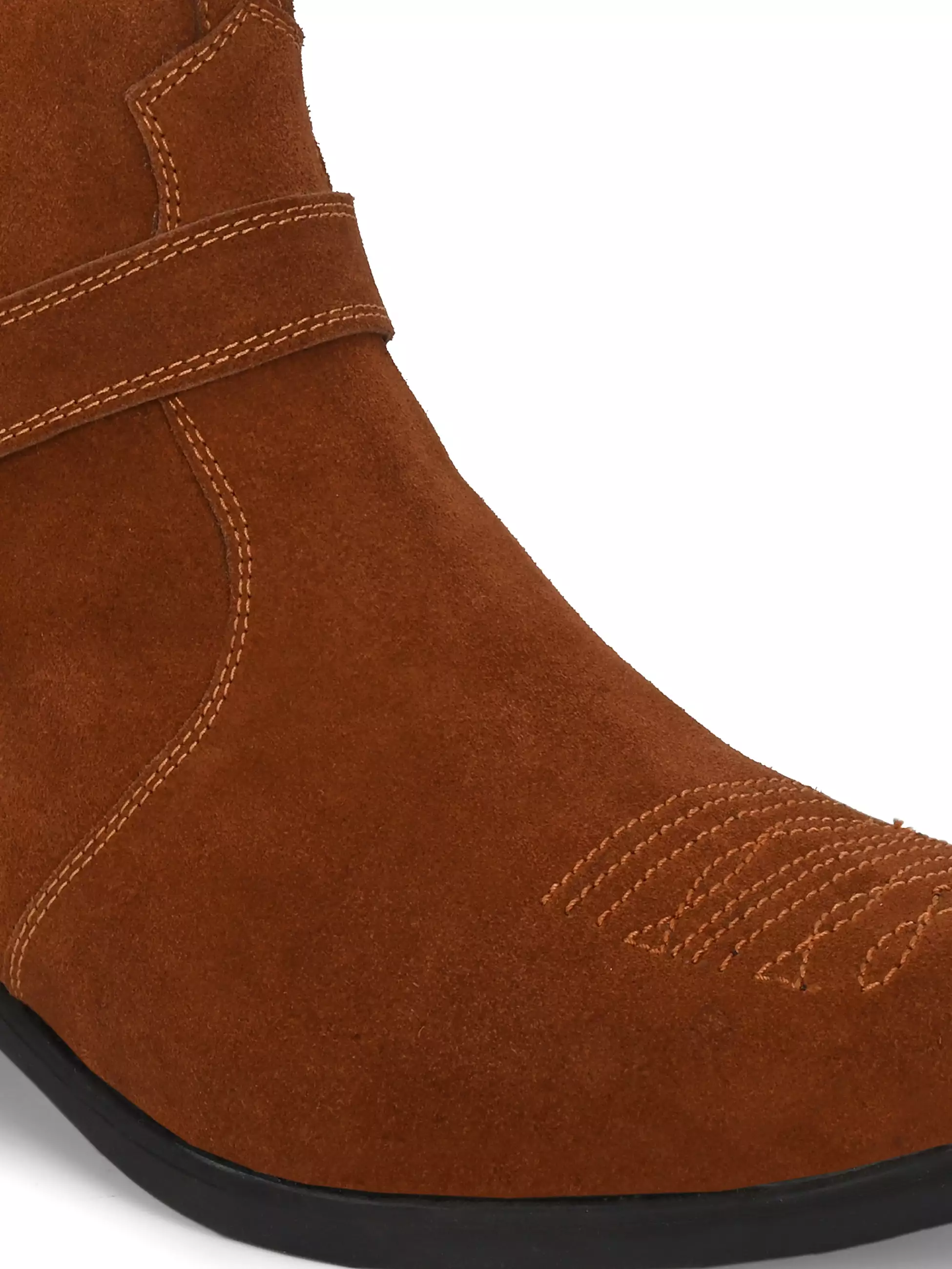 Rufus Tan Western Boots