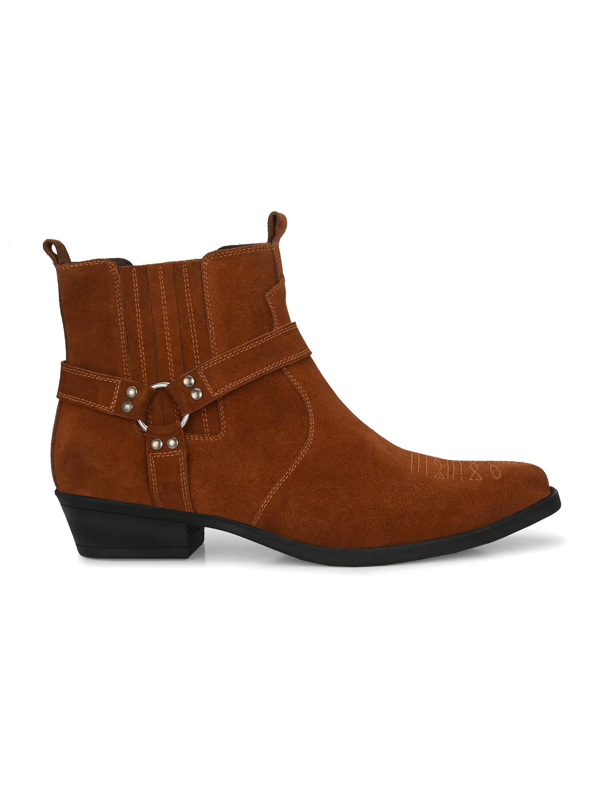 Rufus Tan Western Boots