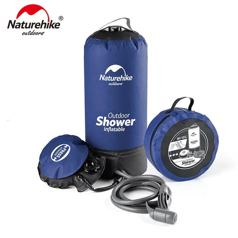 Sac de douche à pression portable pour camping en plein air 11L Naturehike - Outdoor Shower