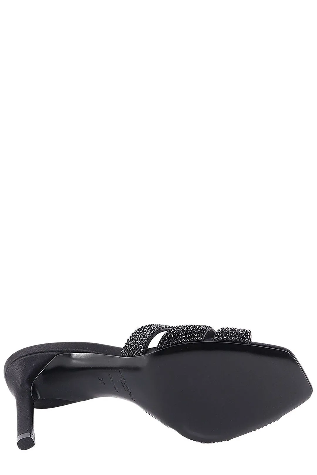 Saint Laurent Tribute Slip-On Heeled Mules