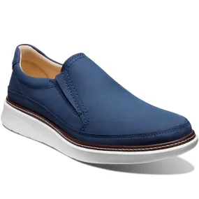 Samuel Hubbard Rafael Hyrbrid Nubuck Slip-On Navy