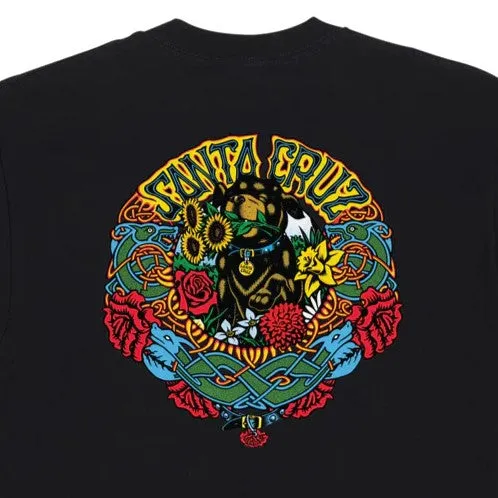 SANTA CRUZ Dressen Mash Up Graphic T-Shirt - Black