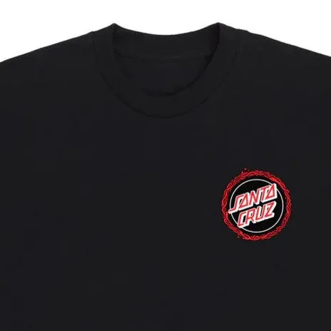 SANTA CRUZ Screaming 50 Graphic T-Shirt - Black