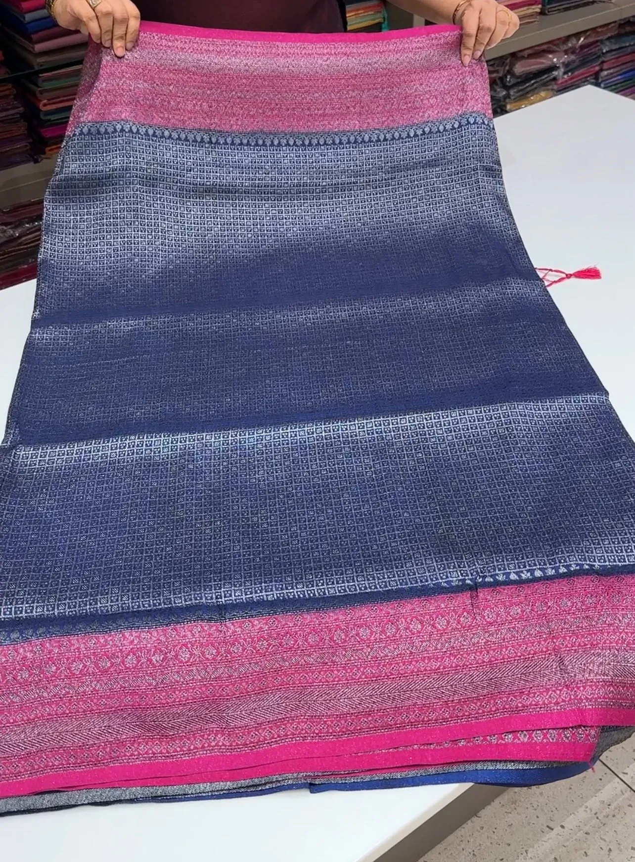 SEMI KATAN SAREES - IHA 15237