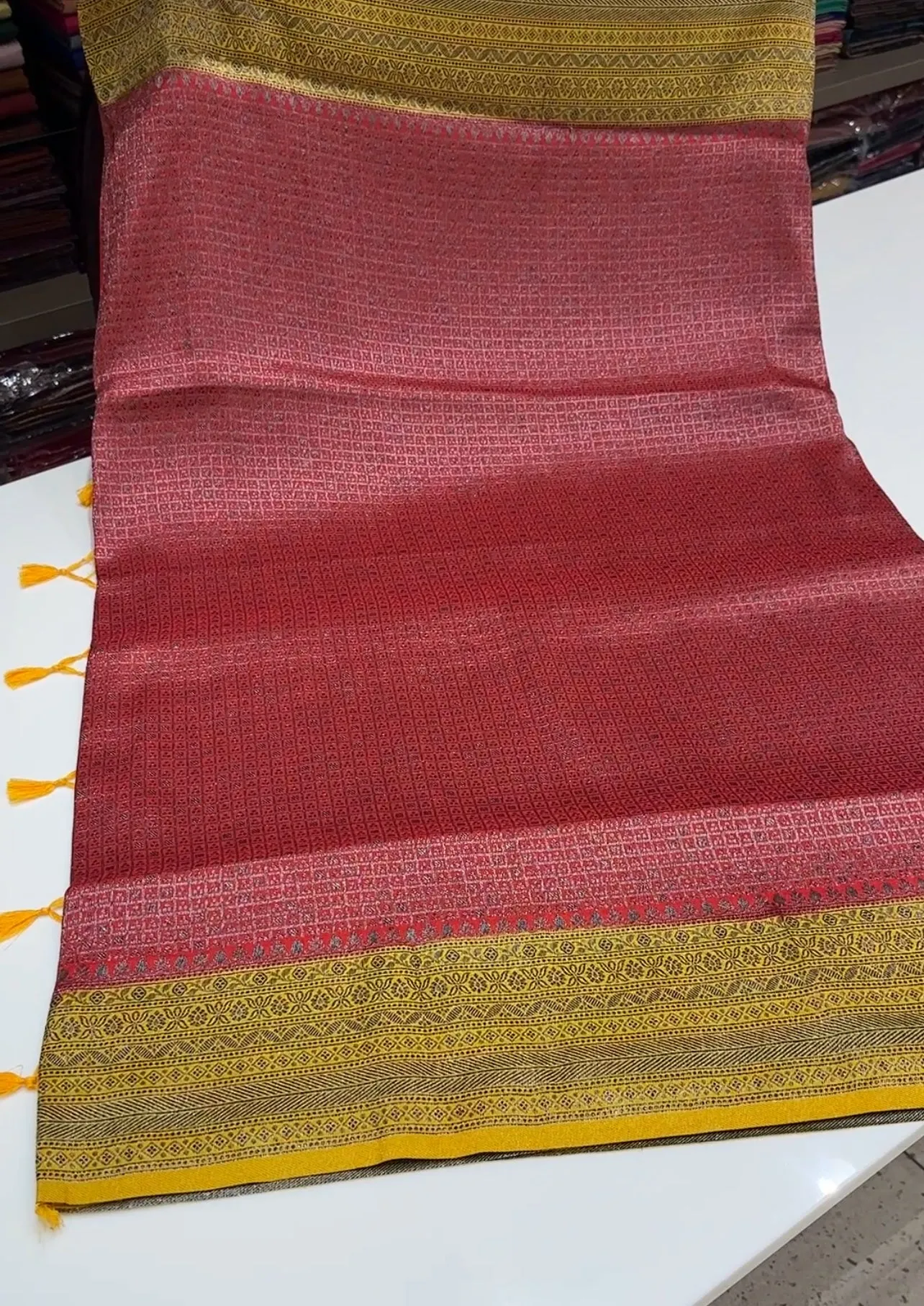 SEMI KATAN SAREES - IHA 15237