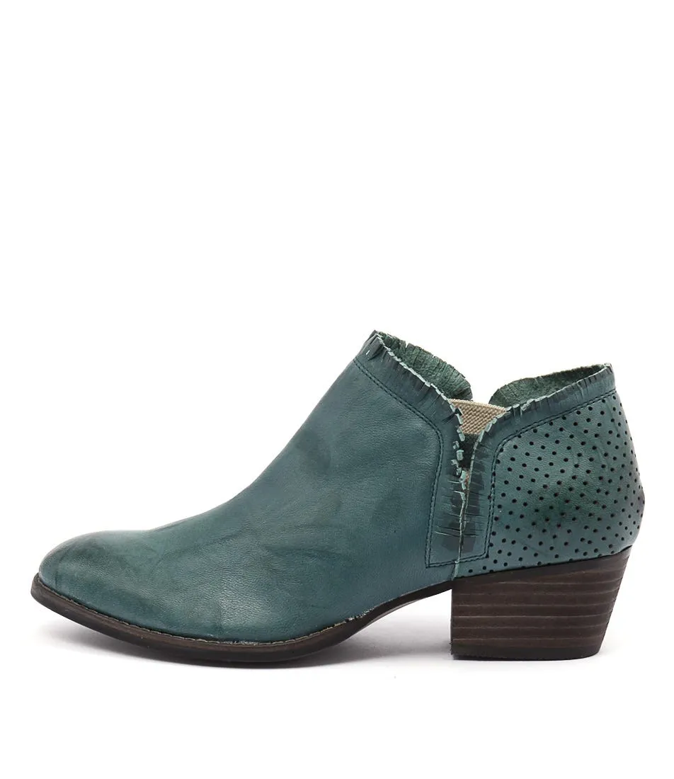 SILENT D Ilana Teal Leather