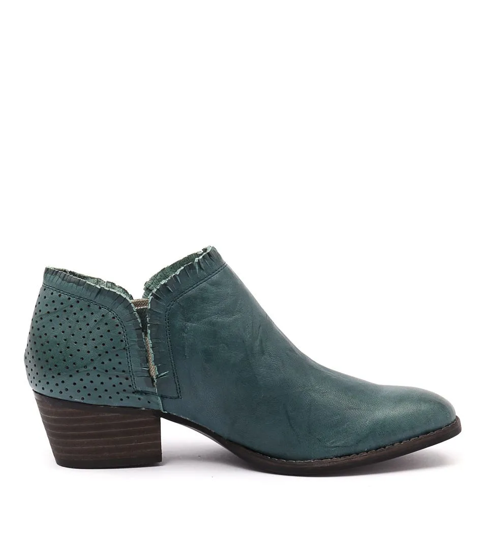 SILENT D Ilana Teal Leather