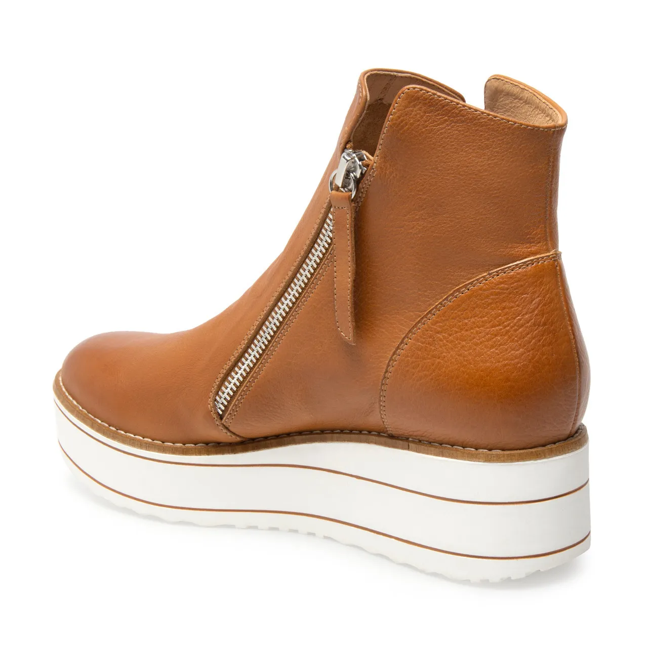 Silent D Nene Bootie- Tan Leather