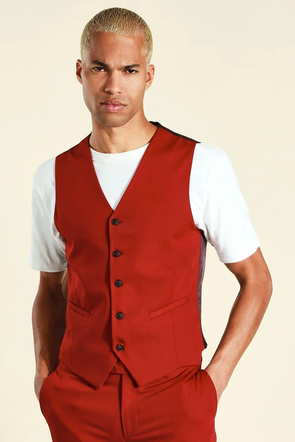 Skinny Waistcoat | boohooMAN UK