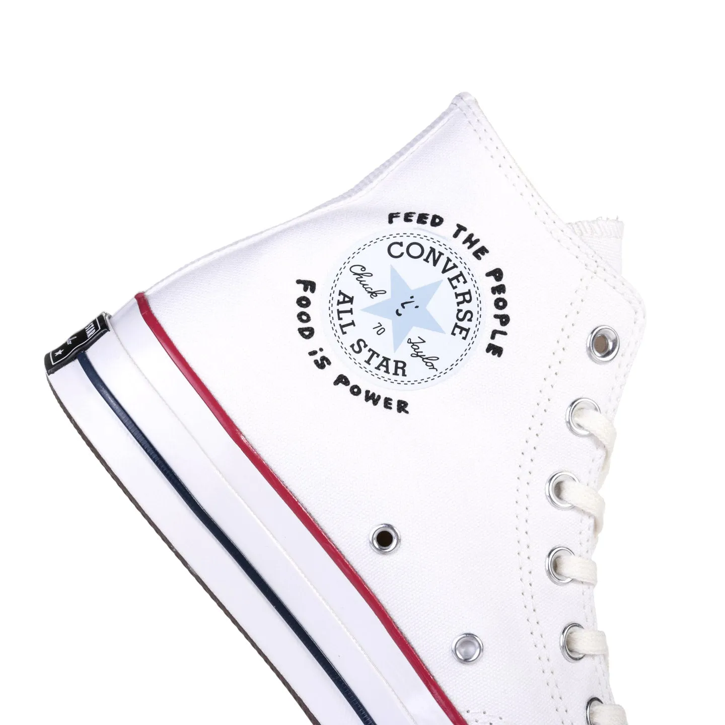 SKY HIGH FARM WORKWEAR CONVERSE CHUCK 70 WHITE