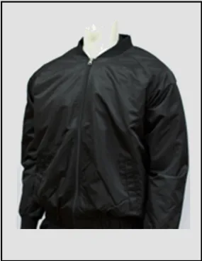 Smitty Black Jacket with Full Front Zipper