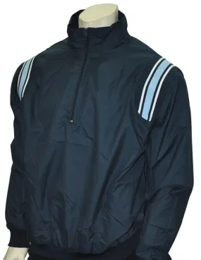 Smitty Long Sleeve Microfiber Shell Pullover Jacket w/ Half Zipper - Available in 4 Color Combinations