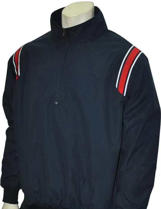 Smitty Long Sleeve Microfiber Shell Pullover Jacket w/ Half Zipper - Available in 4 Color Combinations