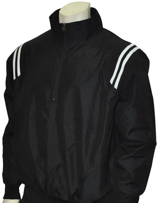 Smitty Long Sleeve Microfiber Shell Pullover Jacket w/ Half Zipper - Available in 4 Color Combinations