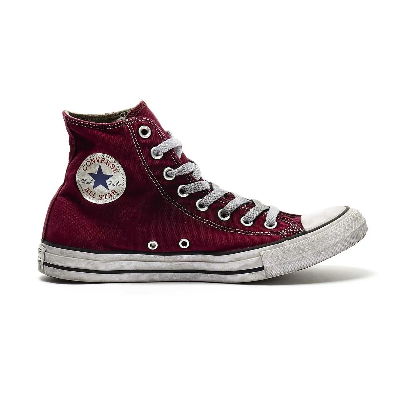 SNEAKERS CTAS CANVAS LIMITED EDITION HI Donna Maroon black white