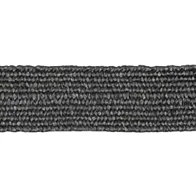 Stretch Raffia Belt Band - Black