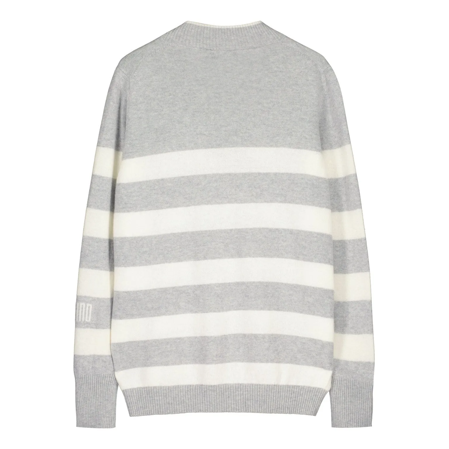 STRIPED V-NECK SWEATER