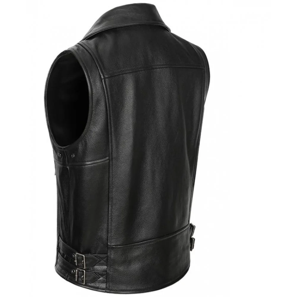 Stylish Leather Waistcoat