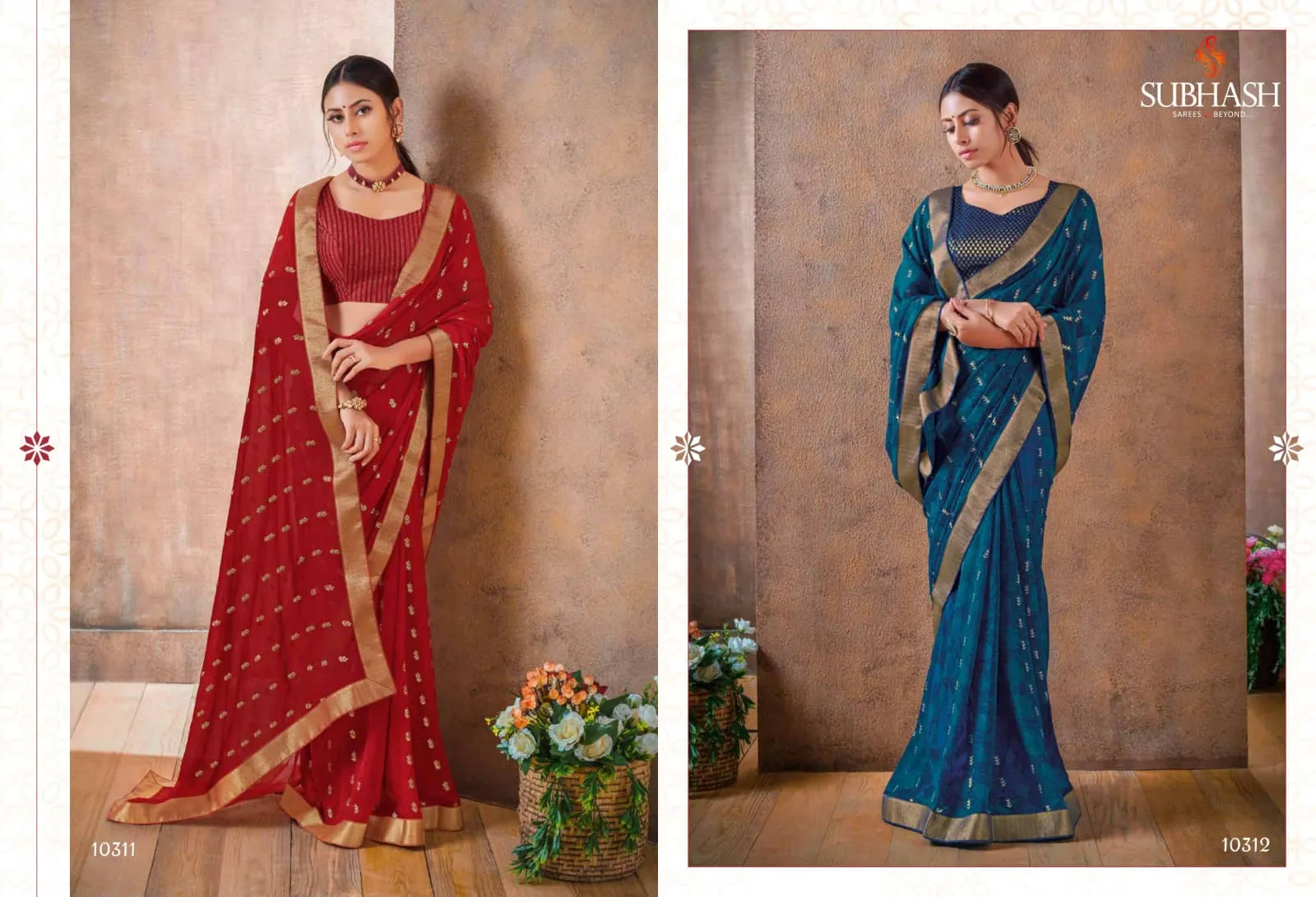 Subhash Saree Presents Sihaag Fancy Designer Saree Collection