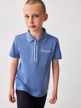 Ted Baker Baker By Ted Baker Boys Zip Polo