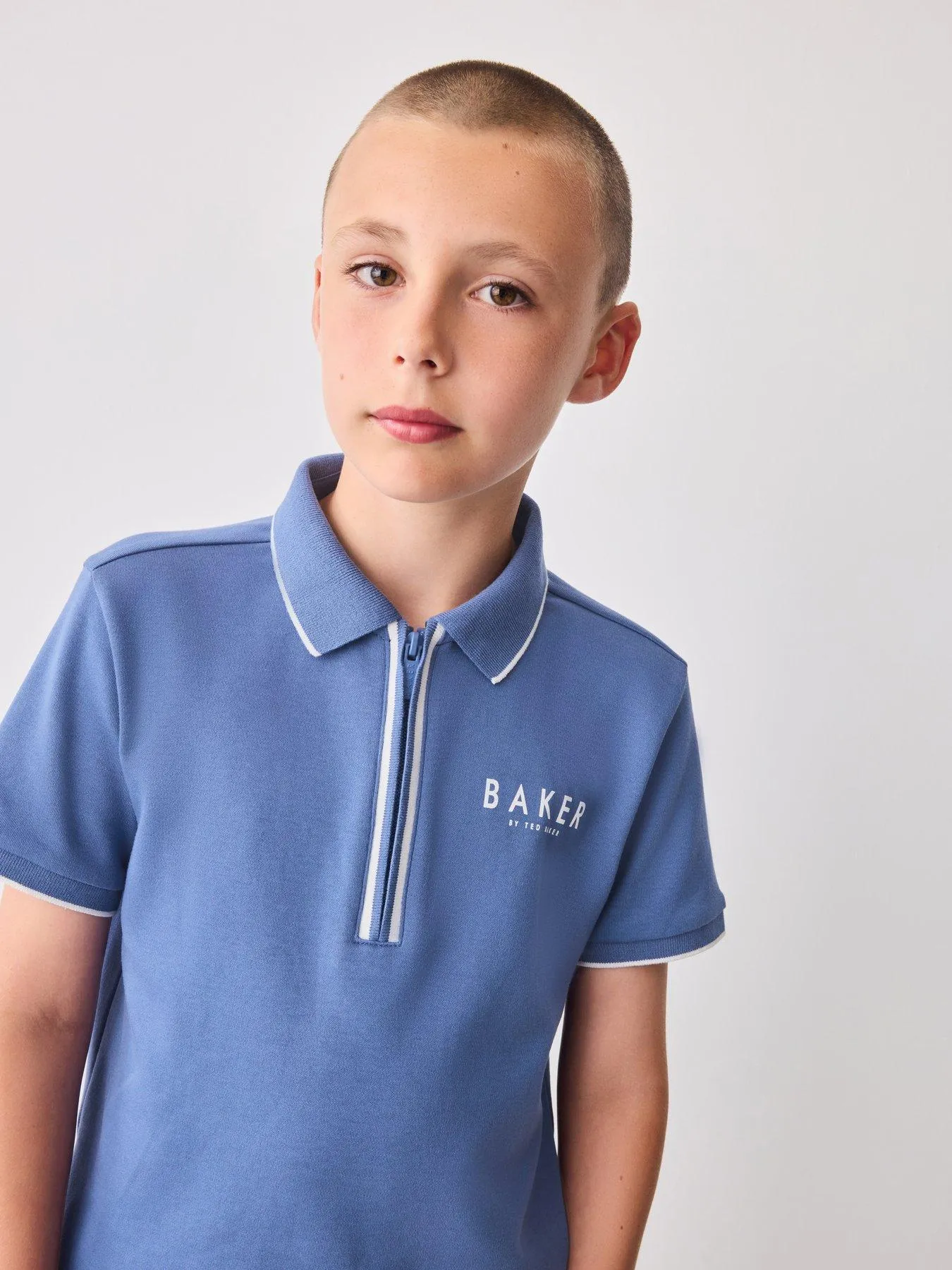 Ted Baker Baker By Ted Baker Boys Zip Polo